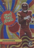 2022 Panini Donruss Optic Jahan Dotson #FYF-JD