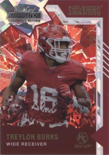 2021 Wild Card Alumination NIL Collegiate Edition Treylon Burks #ANSM-22