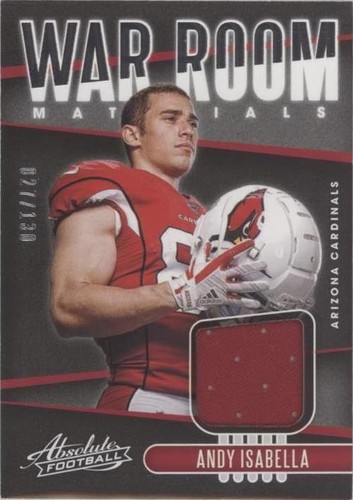 2019 Panini Absolute Andy Isabella #WAR-3