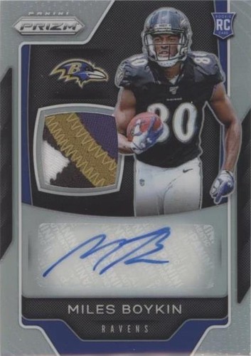 2019 Panini Prizm Miles Boykin #RPA-MB