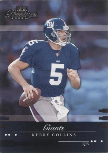 2002 Playoff Prestige Kerry Collins #92