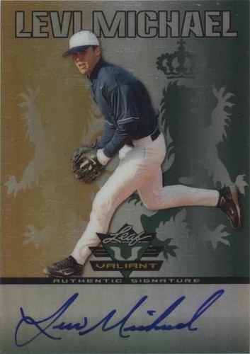 2011 Leaf Valiant - Levi Michael #VA-LM2