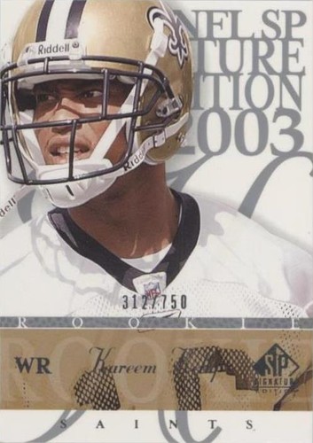 2003 SP Signature Edition Kareem Kelly #115