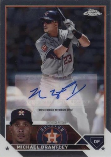2023 Topps Chrome Update Series - Michael Brantley #AC-MBR