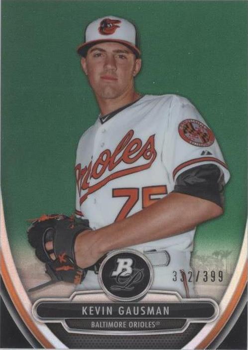 2013 年 Bowman 白金 - Kevin Gausman #BPCP30