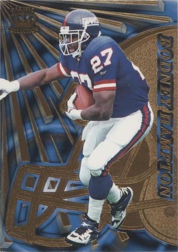 1997 Pacific Dynagon Prism Rodney Hampton #98