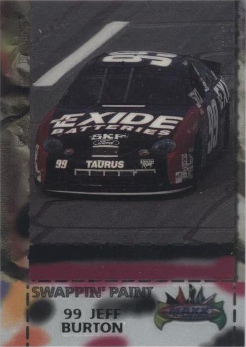 1998 Upper Deck Maxx - Jeff Burton #SW9