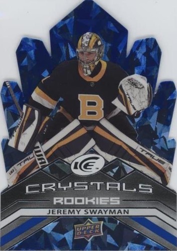 2021-22 Upper Deck Ice - Jeremy Swayman #IC-59