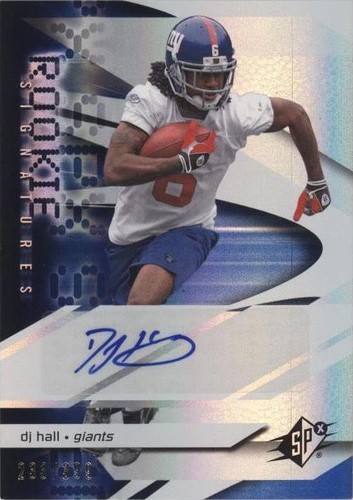 2008 SPx DJ Hall #199