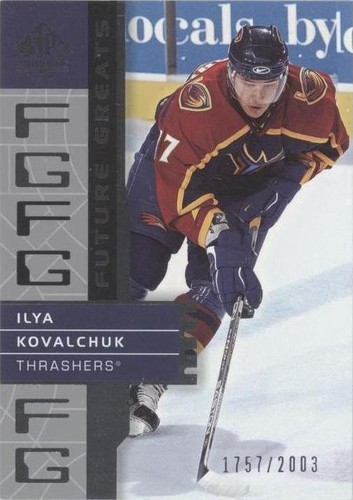 2002-03 SP Authentic - Ilya Kovalchuk #108