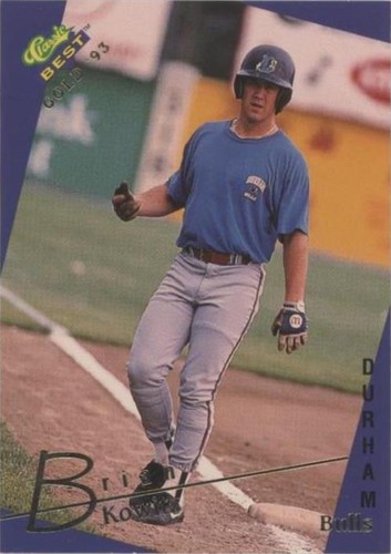 1993 Classic Best Gold Minor League - Brian Kowitz #90