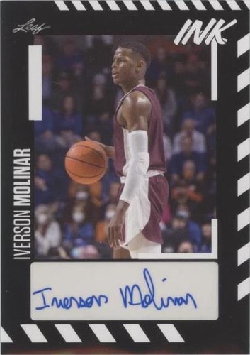2023-24 Leaf Ink - Iverson Molinar #BA-IM1