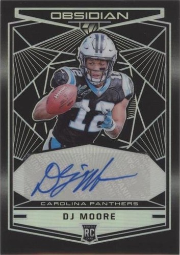 2018 Panini Obsidian D.J. Moore #RKA-DM