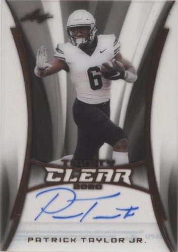 2020 Leaf Trinity Patrick Taylor Jr. #CA-PTJ