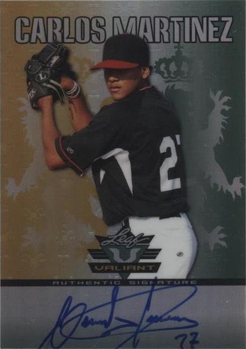 2011 Leaf Valiant - Carlos Martinez #VA-CM1