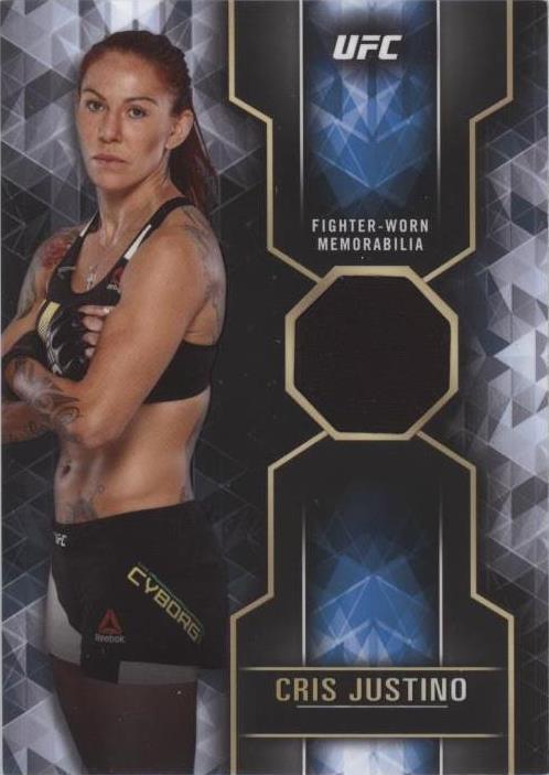 2017 Topps UFC Knockout - Cris Justino #KR-CJ