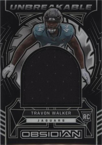 2022 Panini Obsidian Travon Walker #UM-TWA