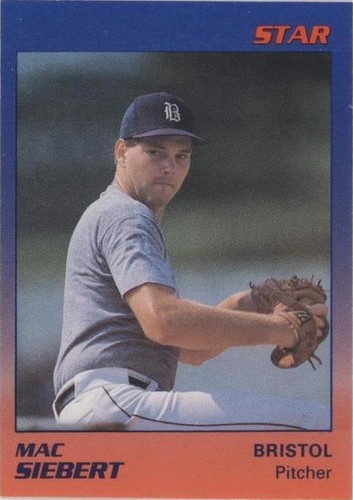 1989 Star Bristol Tigers - Mac Siebert #26