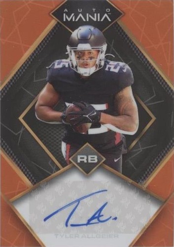 2022 Wild Card Auto Mania Tyler Allgeier #AM-D45
