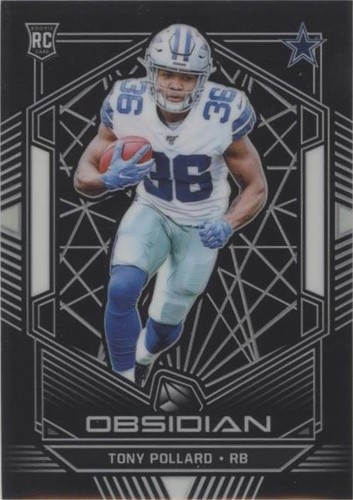 2019 Panini Obsidian Tony Pollard #119