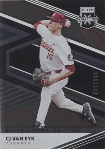 2020 Panini Elite Extra Edition - CJ Van Eyk #42