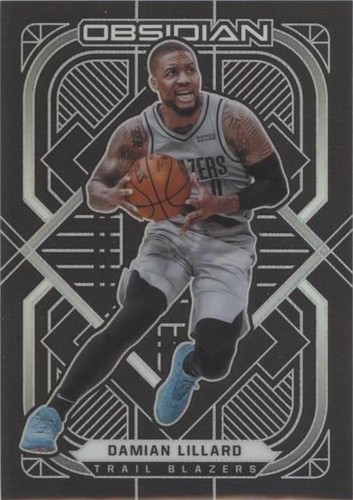 2020-21 Panini Obsidian - Damian Lillard #91