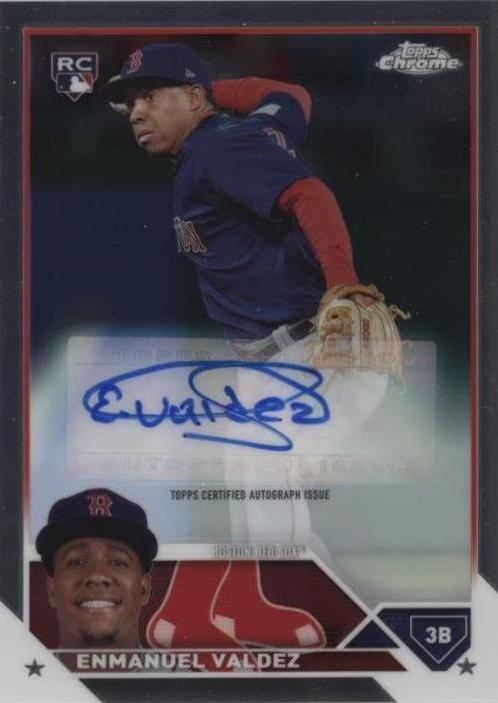 2023 Topps Chrome Update Series - Enmanuel Valdez #AC-EV