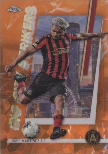 2021 Topps Chrome MLS Sapphire Edition Josef Martinez #BCS-2