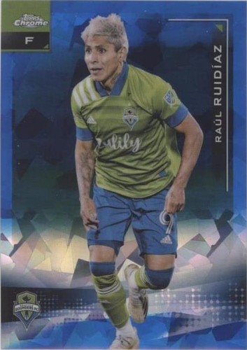 2021 Topps Chrome MLS Sapphire Edition Raul Ruidiaz #26