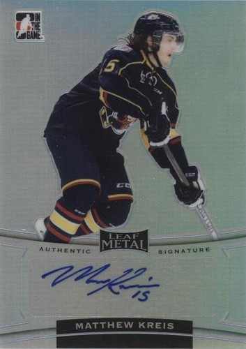 2014-15 In The Game Leaf Metal - Matthew Kreis #BA-MK1