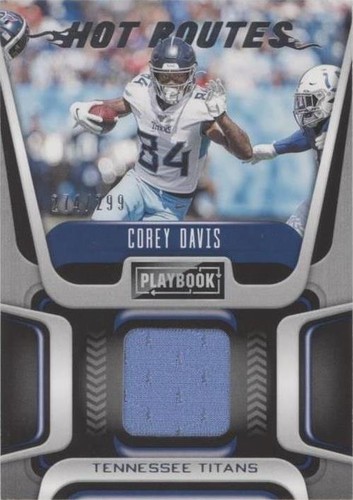 2020 Panini Playbook Corey Davis #HR-CD