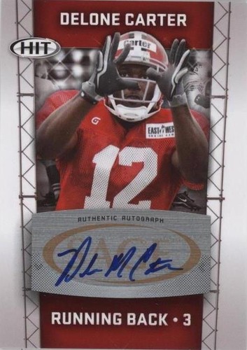 2011 SAGE Hit Delone Carter #A2