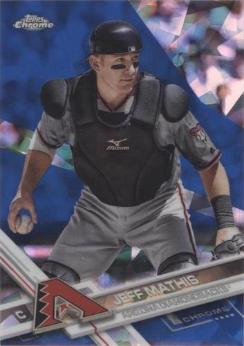 2017 Topps Chrome Sapphire Edition - Jeff Mathis #696