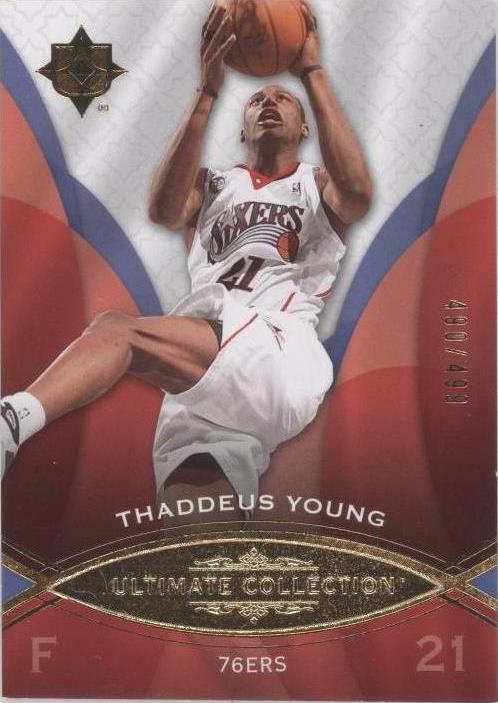 2008-09 Ultimate Collection - Thaddeus Young #80