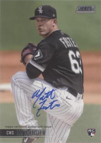 2021 Topps Stadium Club - Matt Foster #SCBA-MF