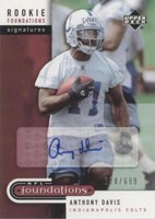 2005 Upper Deck NFL Foundations Anthony Davis #203