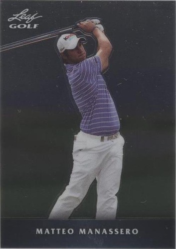 2011 Leaf Metal - Matteo Manassero #M-MM1