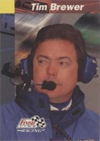 1993 Pro Set Finish Line - Tim Brewer #175