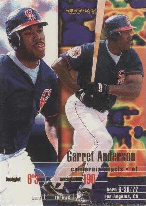 Actualización Fleer 1995 - Garret Anderson #U-64