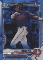2021 Bowman Chrome Sapphire Edition - Misael Urbina #BCP-206