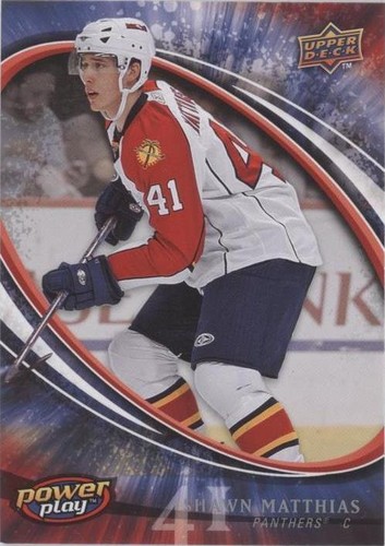 2008-09 Upper Deck Power Play - Shawn Matthias #125