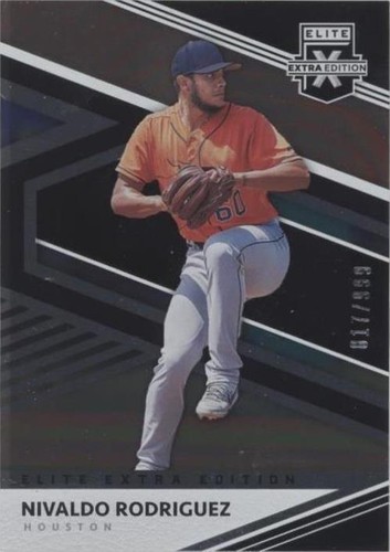 2020 Panini Elite Extra Edition - Nivaldo Rodriguez #170