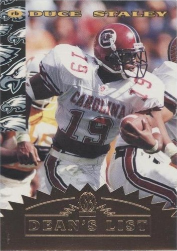 1997 Score Board Rookies Duce Staley #69