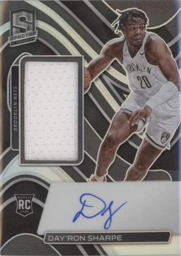 2021-22 Panini Spectra - Day'Ron Sharpe #214