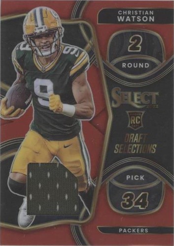 2022 Panini Select Christian Watson #DS-14