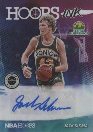 2019-20 Panini NBA Hoops Premium Stock - Jack Sikma #HI-JSI