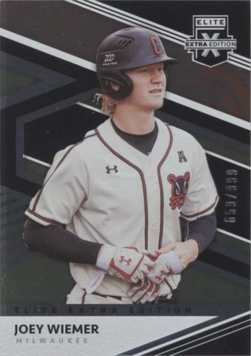 2020 Panini Elite Extra Edition - Joey Wiemer #128