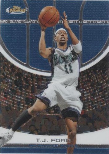 2005-06 Topps Finest - T.J. Ford #70