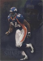 1999 Skybox Molten Metal Shannon Sharpe #99