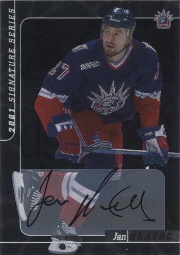 2000-01 In the Game Be A Player Signature Series - Jan Hlavac #147